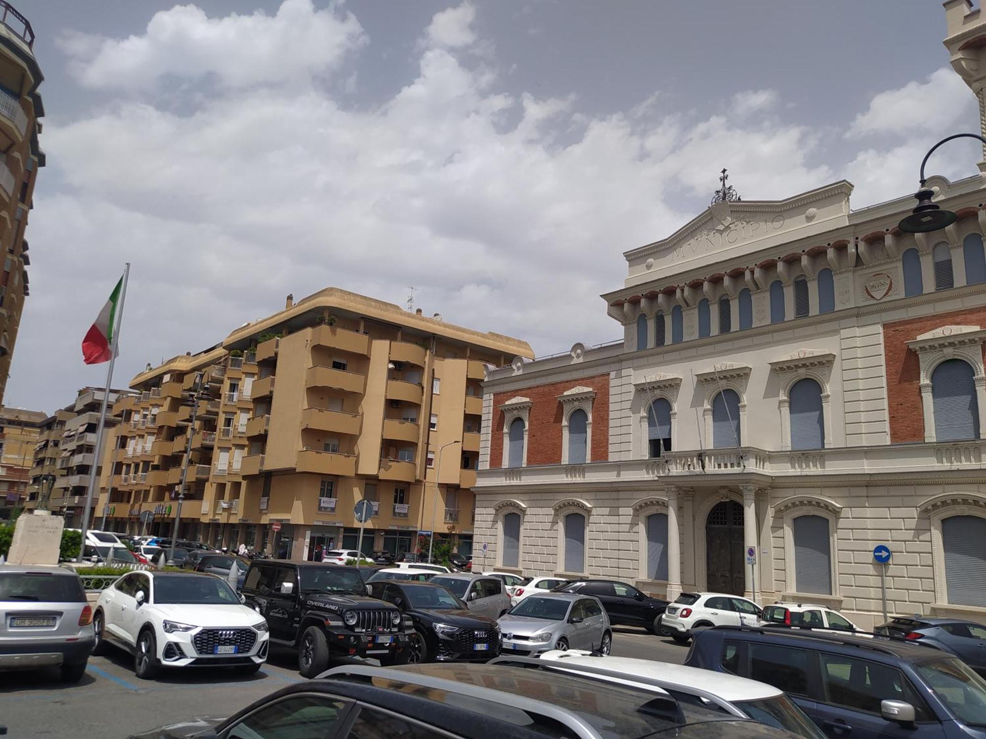 Ferienwohnung Terrazza Con Vista Nettuno Exterior foto